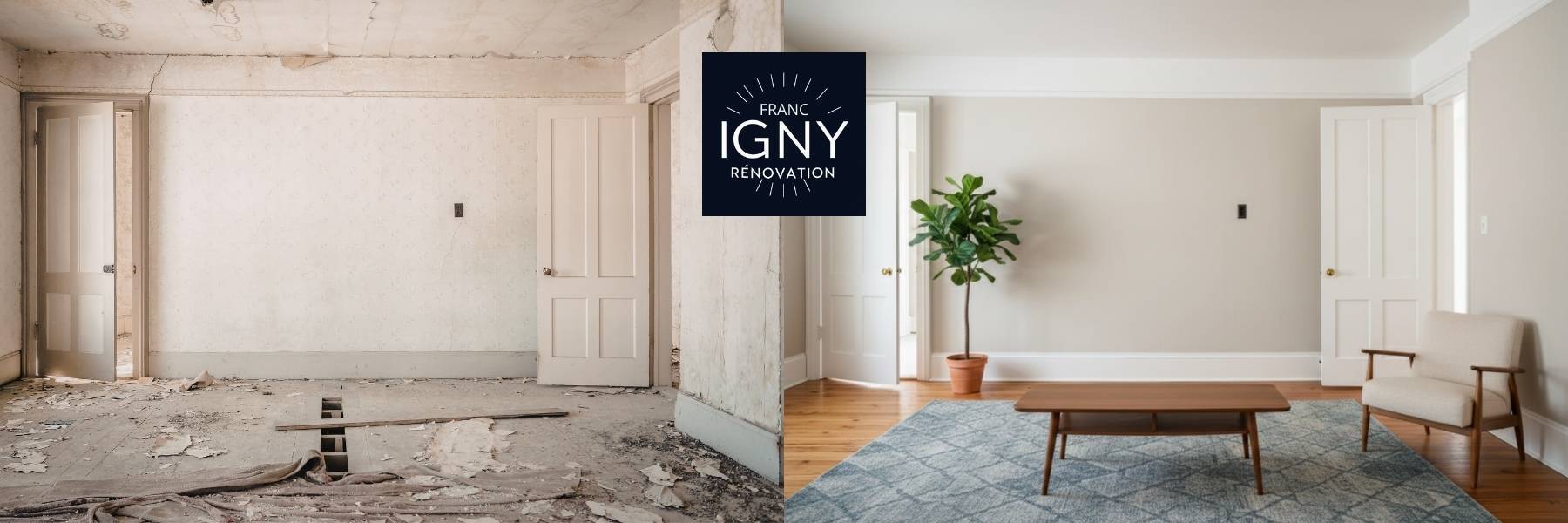 Rénovation intérieure avant après